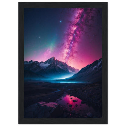 Premium Matte Paper Wooden Framed Poster