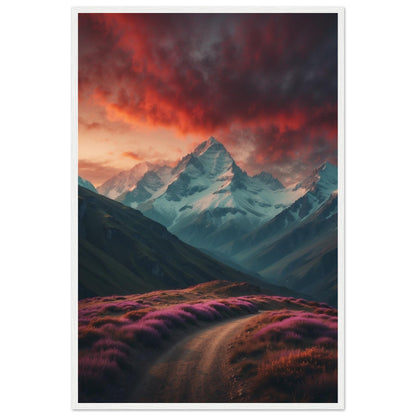 Premium Matte Paper Wooden Framed Poster