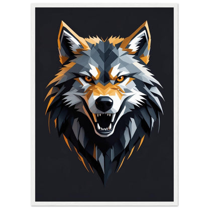 Premium Matte Paper Wooden Framed Poster