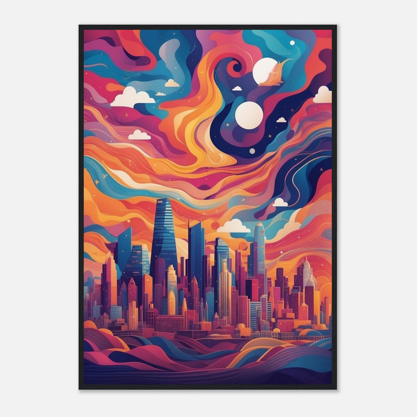 Premium Matte Paper Wooden Framed Poster