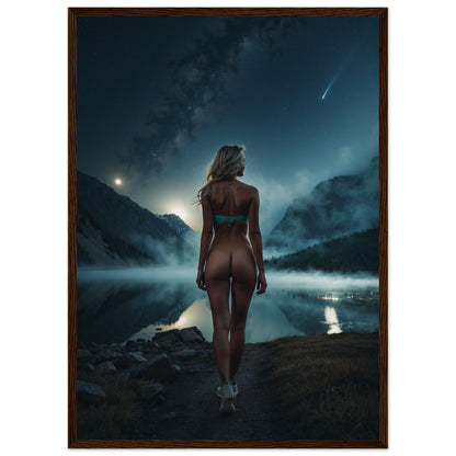 Premium Matte Paper Wooden Framed Poster
