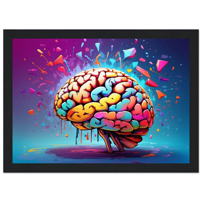 Premium Matte Paper Wooden Framed Poster