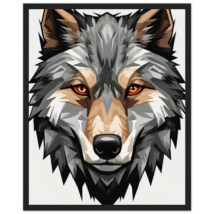 Premium Matte Paper Wooden Framed Poster