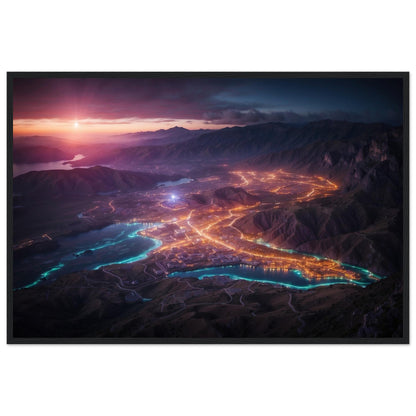 Premium Matte Paper Wooden Framed Poster
