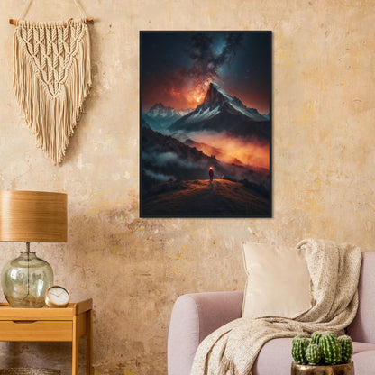 Premium Matte Paper Wooden Framed Poster