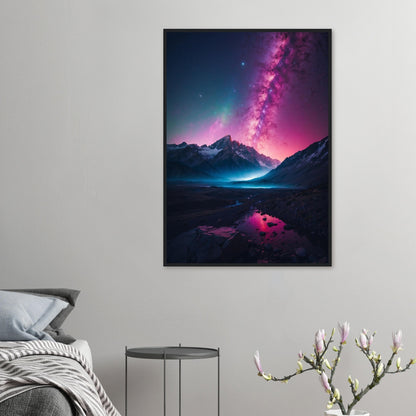 Premium Matte Paper Wooden Framed Poster