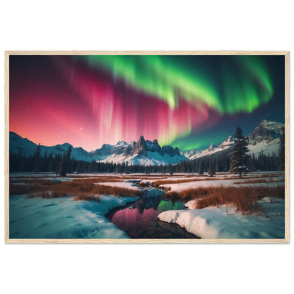 Premium Matte Paper Wooden Framed Poster
