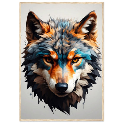 Premium Matte Paper Wooden Framed Poster