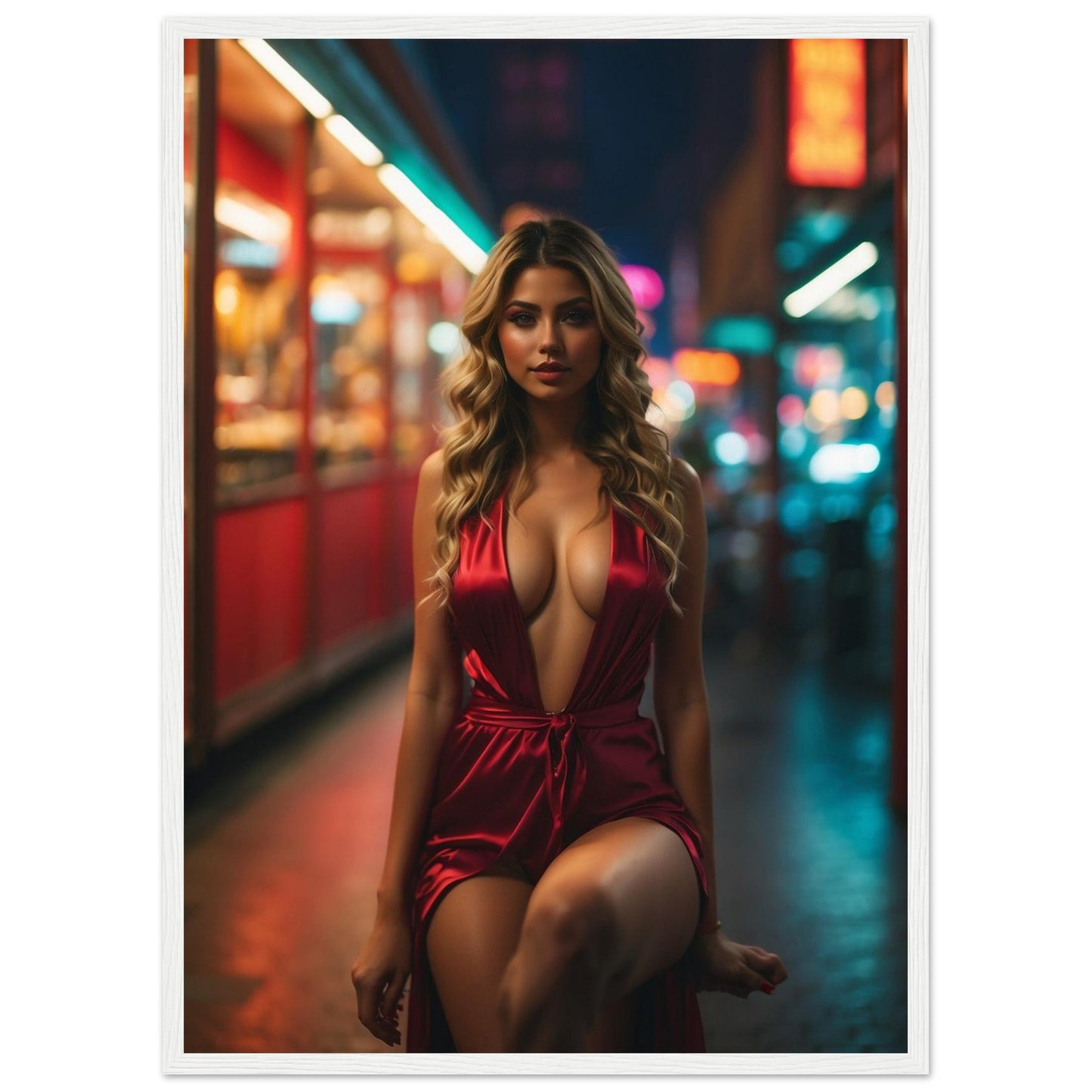 Premium Matte Paper Wooden Framed Poster