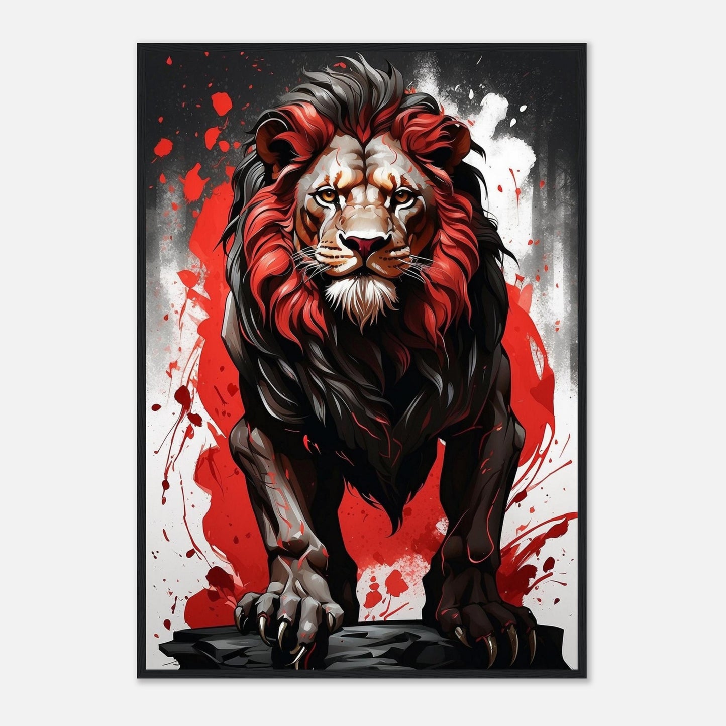 Premium Matte Paper Wooden Framed Poster