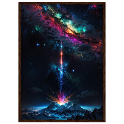 Premium Matte Paper Wooden Framed Poster