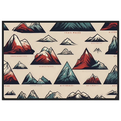 Premium Matte Paper Wooden Framed Poster