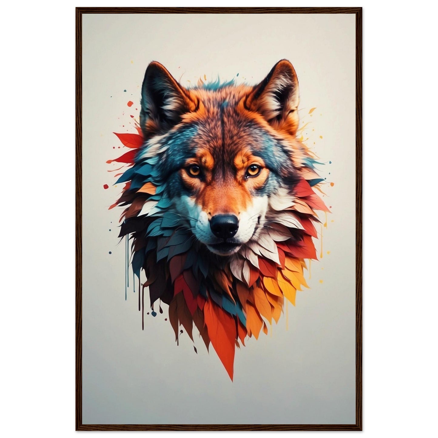 Premium Matte Paper Wooden Framed Poster
