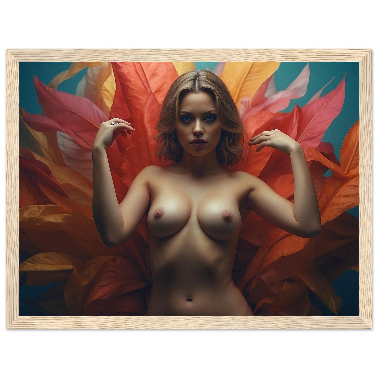 Premium Matte Paper Wooden Framed Poster