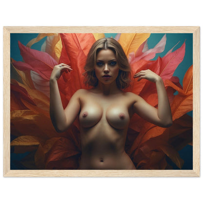 Premium Matte Paper Wooden Framed Poster