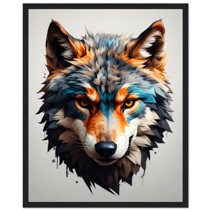 Premium Matte Paper Wooden Framed Poster