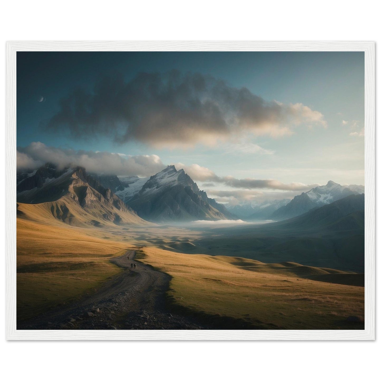 Premium Matte Paper Wooden Framed Poster