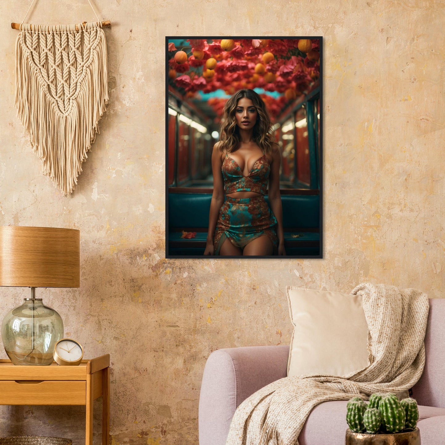 Premium Matte Paper Wooden Framed Poster