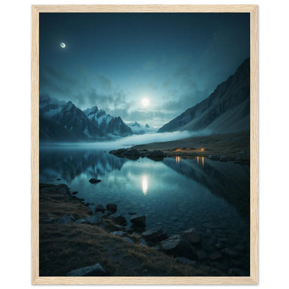 Premium Matte Paper Wooden Framed Poster