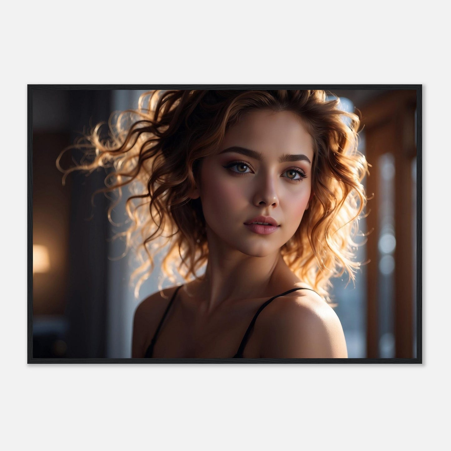 Premium Matte Paper Wooden Framed Poster