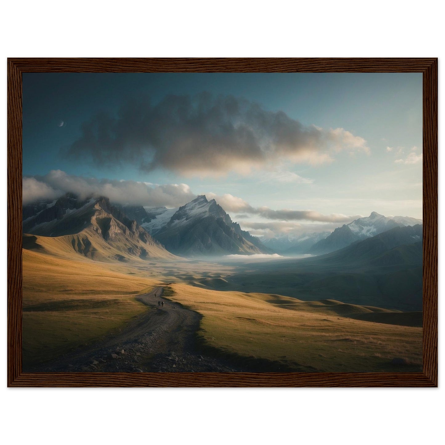 Premium Matte Paper Wooden Framed Poster