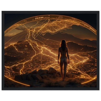 Premium Matte Paper Wooden Framed Poster