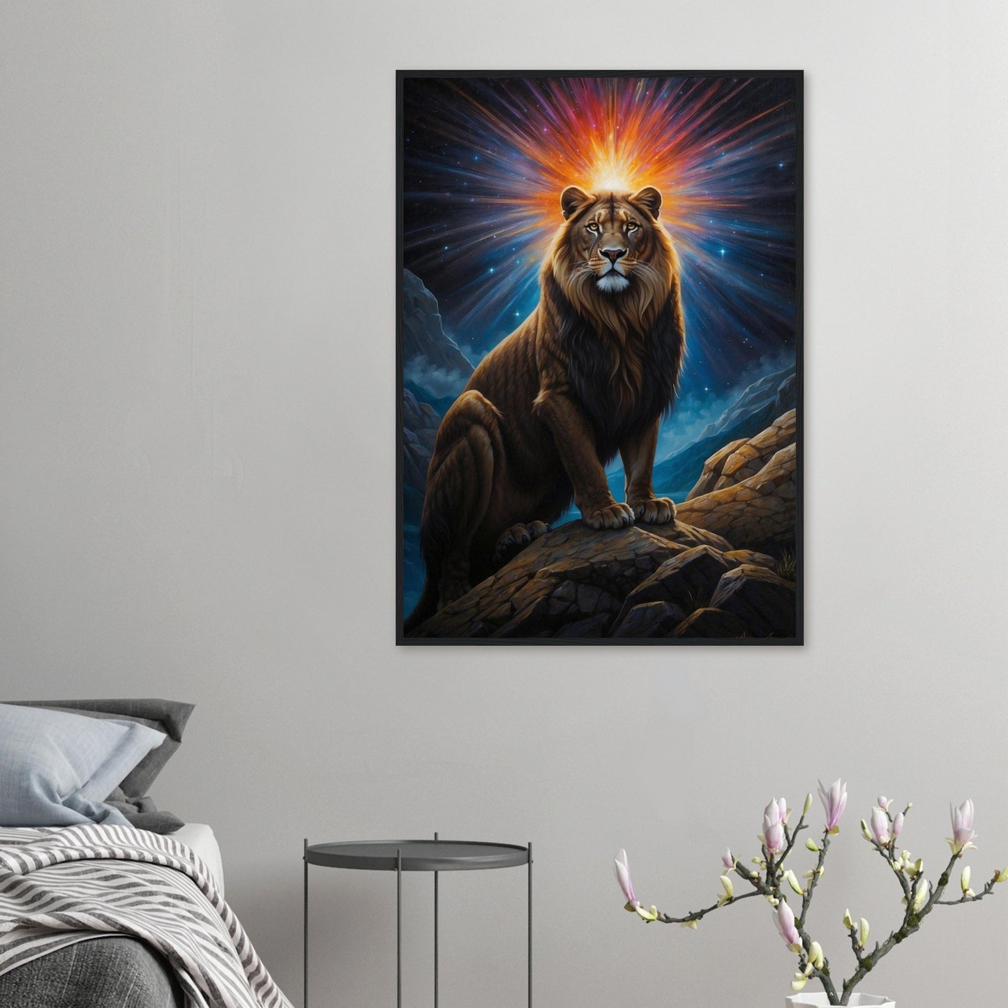 Premium Matte Paper Wooden Framed Poster