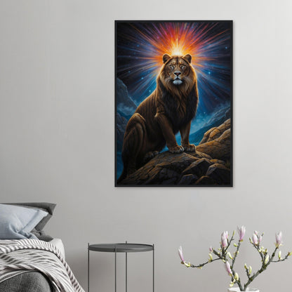 Premium Matte Paper Wooden Framed Poster