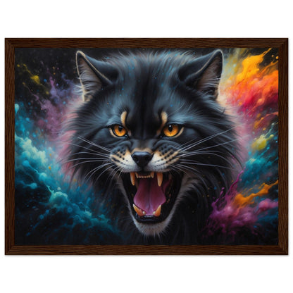 Premium Matte Paper Wooden Framed Poster