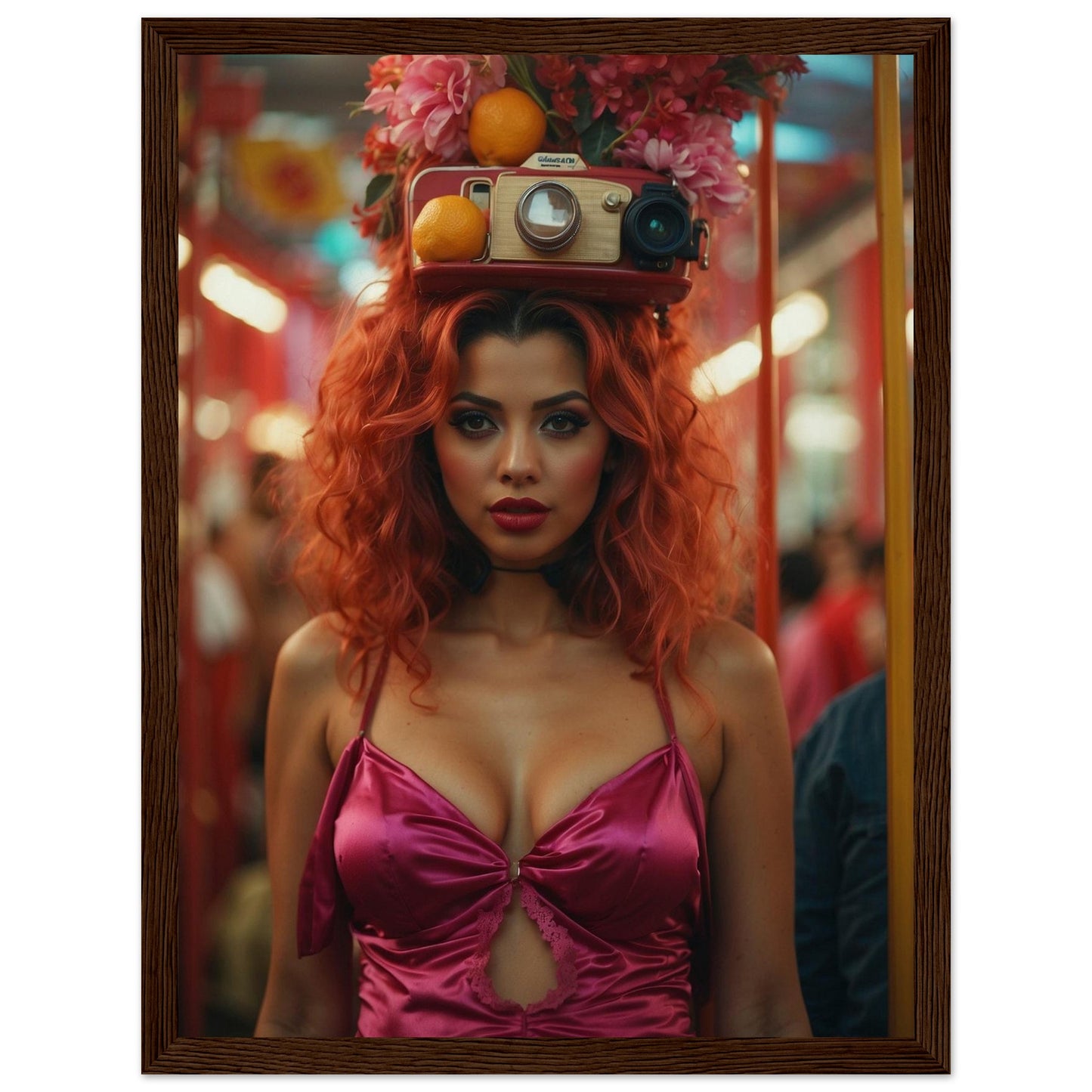 Premium Matte Paper Wooden Framed Poster