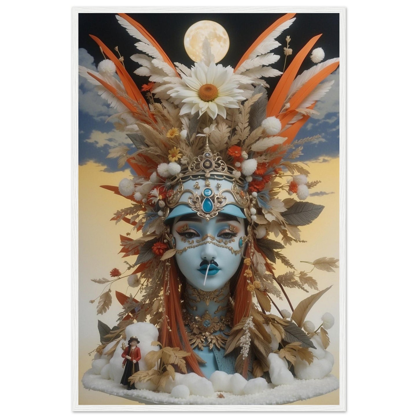Premium Matte Paper Wooden Framed Poster