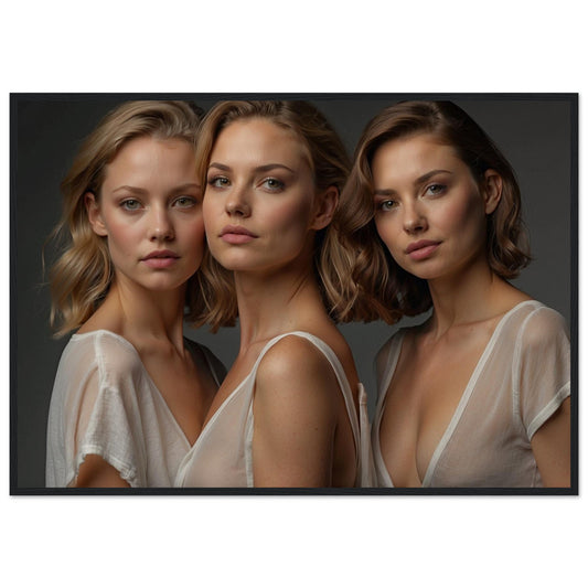 Premium Matte Paper Wooden Framed Poster