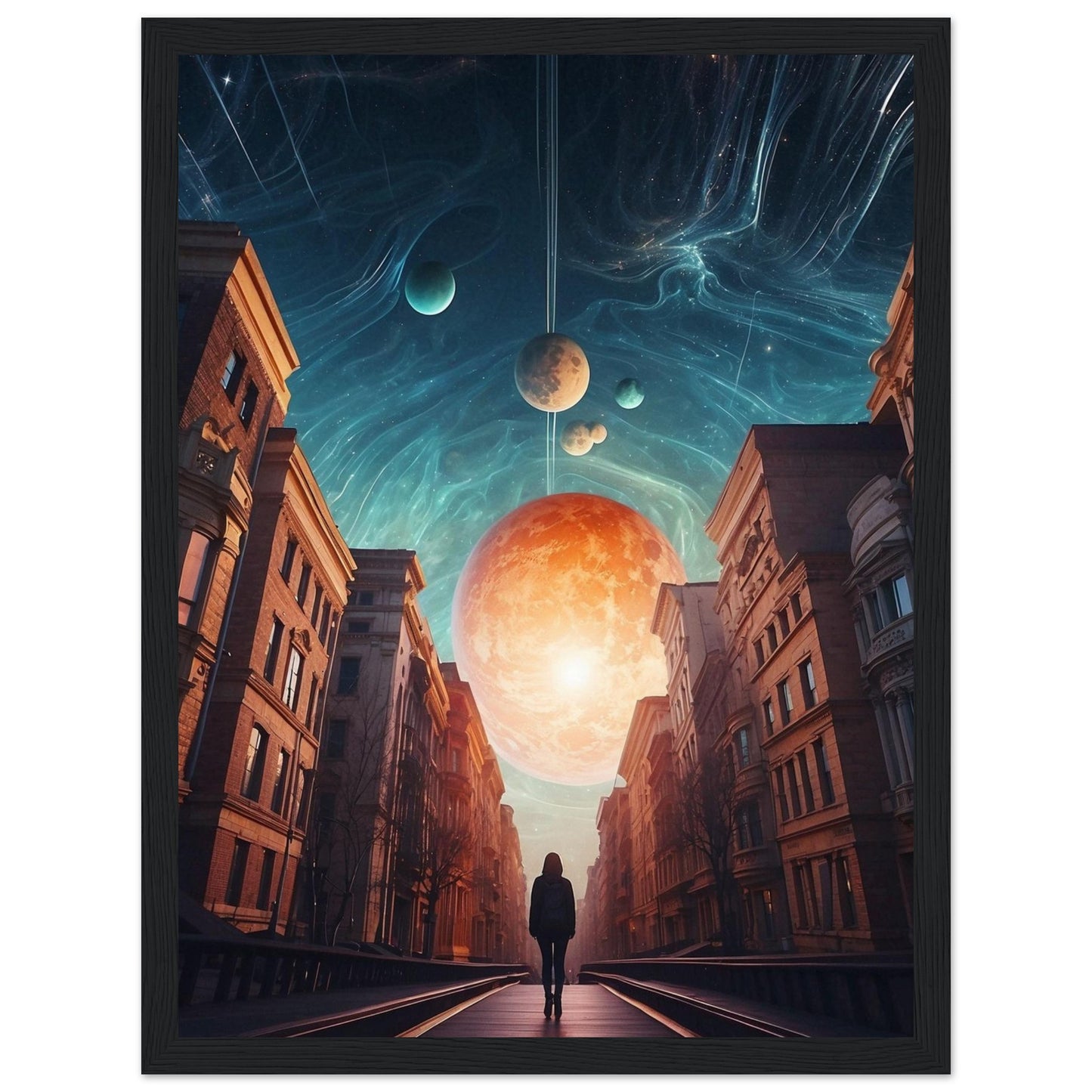 Premium Matte Paper Wooden Framed Poster