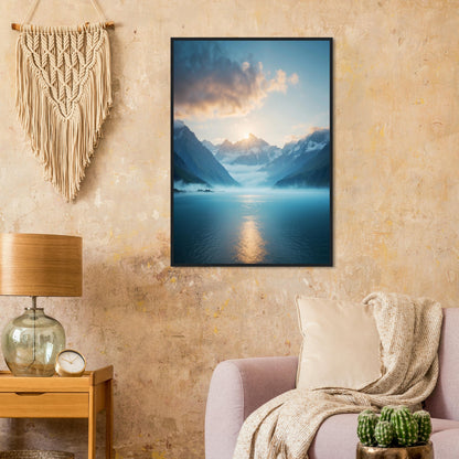 Premium Matte Paper Wooden Framed Poster