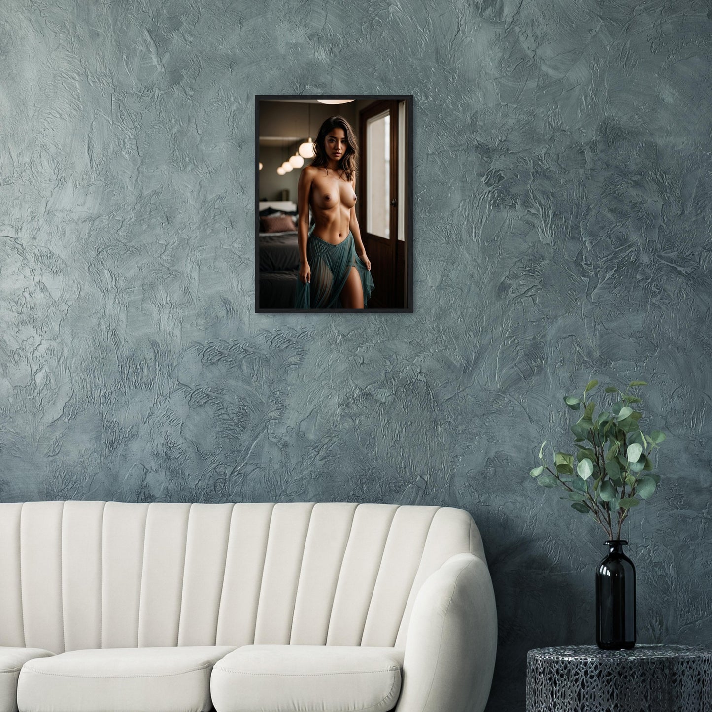 Premium Matte Paper Wooden Framed Poster