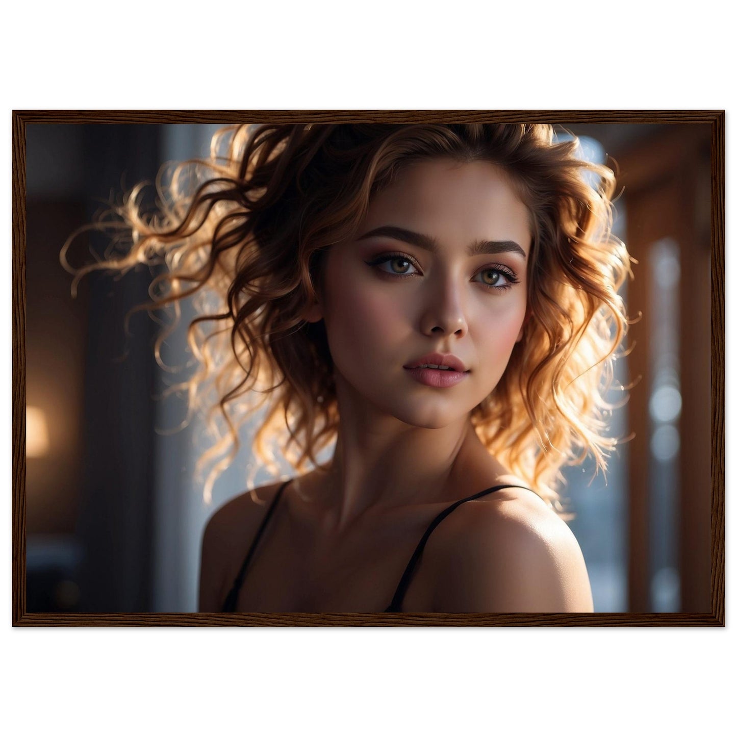 Premium Matte Paper Wooden Framed Poster