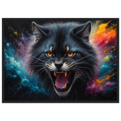 Premium Matte Paper Wooden Framed Poster