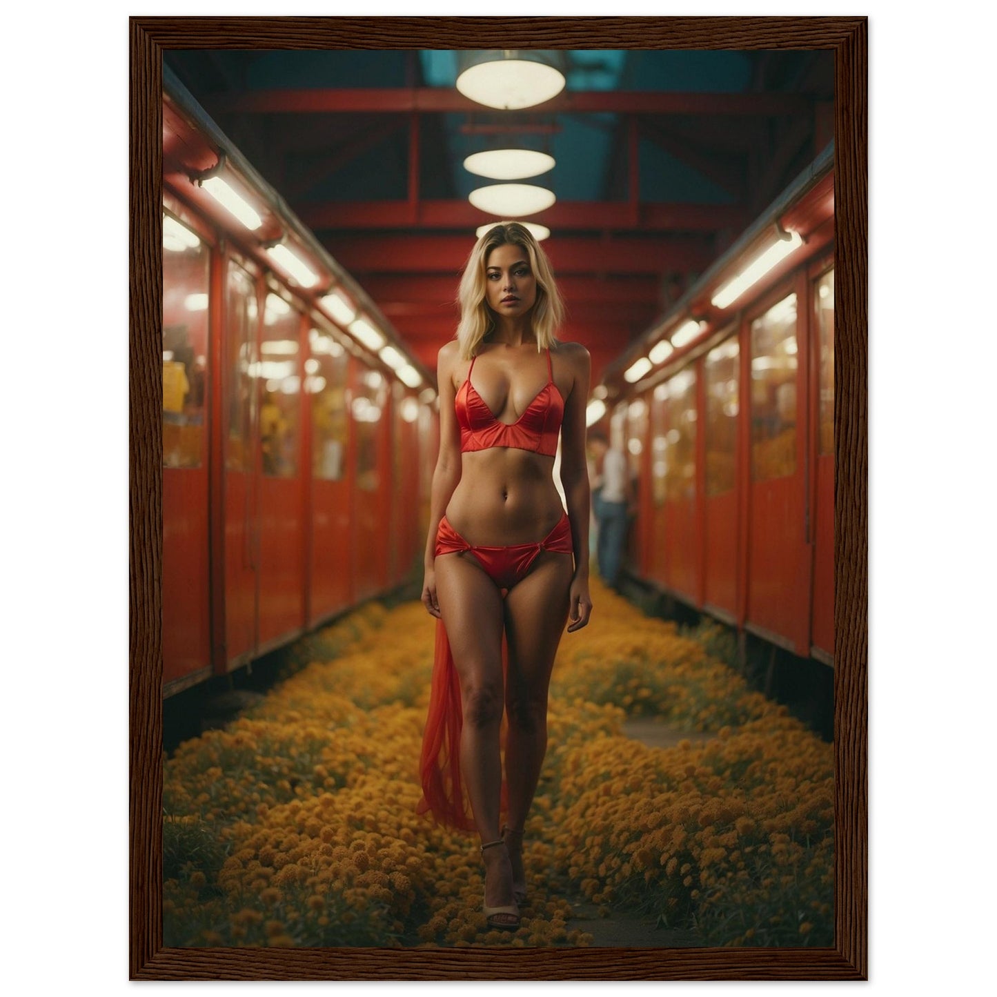 Premium Matte Paper Wooden Framed Poster