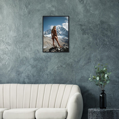 Premium Matte Paper Wooden Framed Poster
