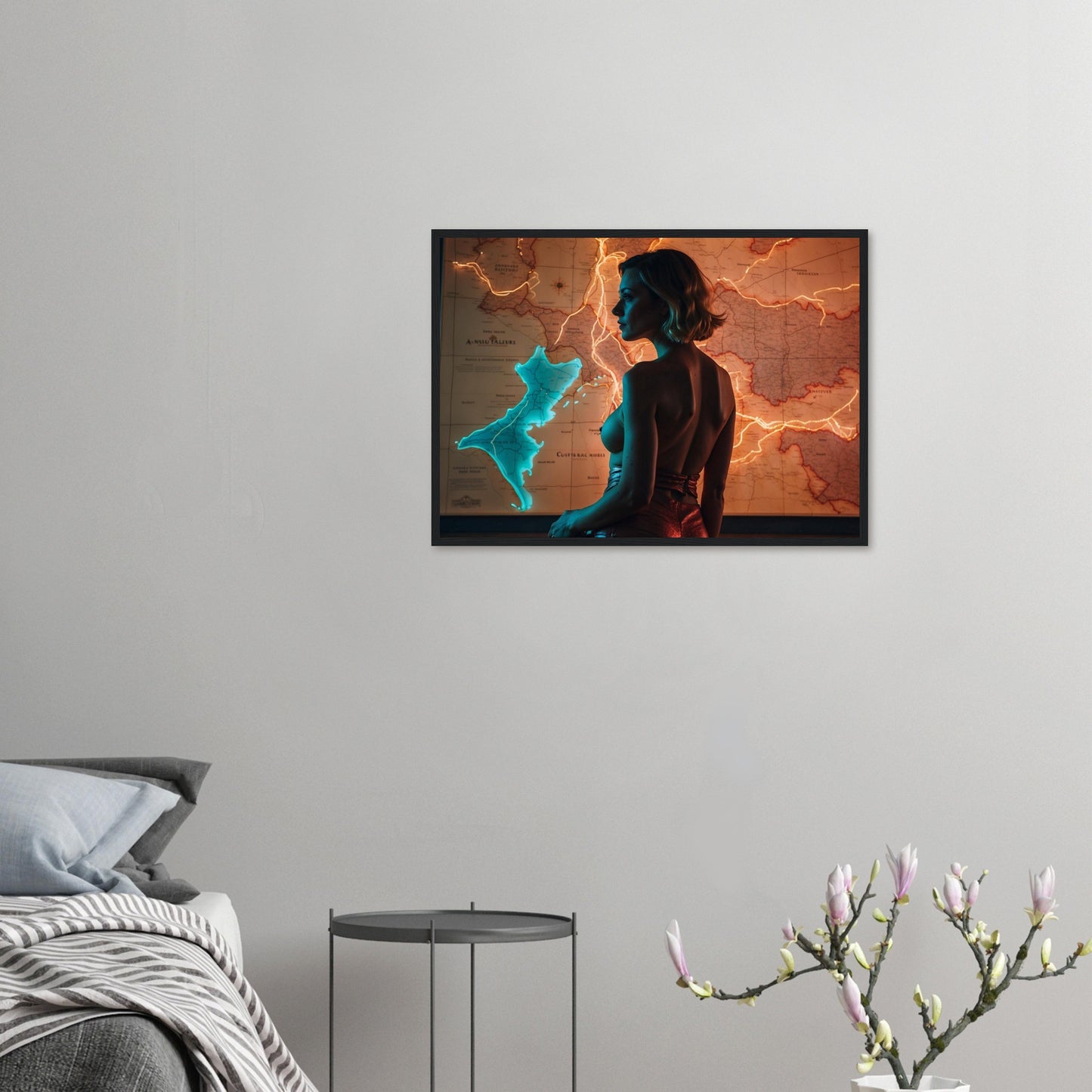 Premium Matte Paper Wooden Framed Poster