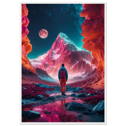Premium Matte Paper Wooden Framed Poster