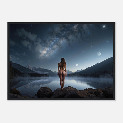 Premium Matte Paper Wooden Framed Poster