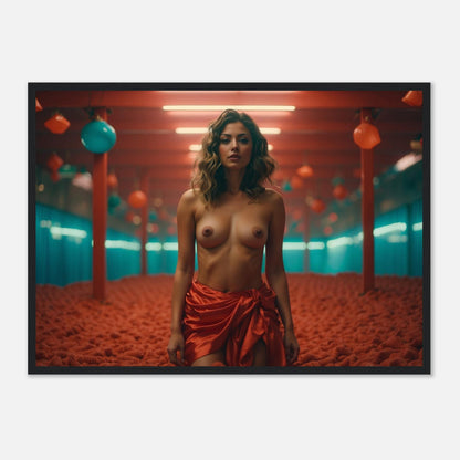 Premium Matte Paper Wooden Framed Poster