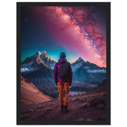 Premium Matte Paper Wooden Framed Poster