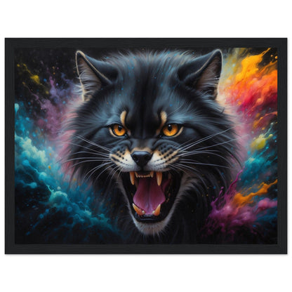Premium Matte Paper Wooden Framed Poster