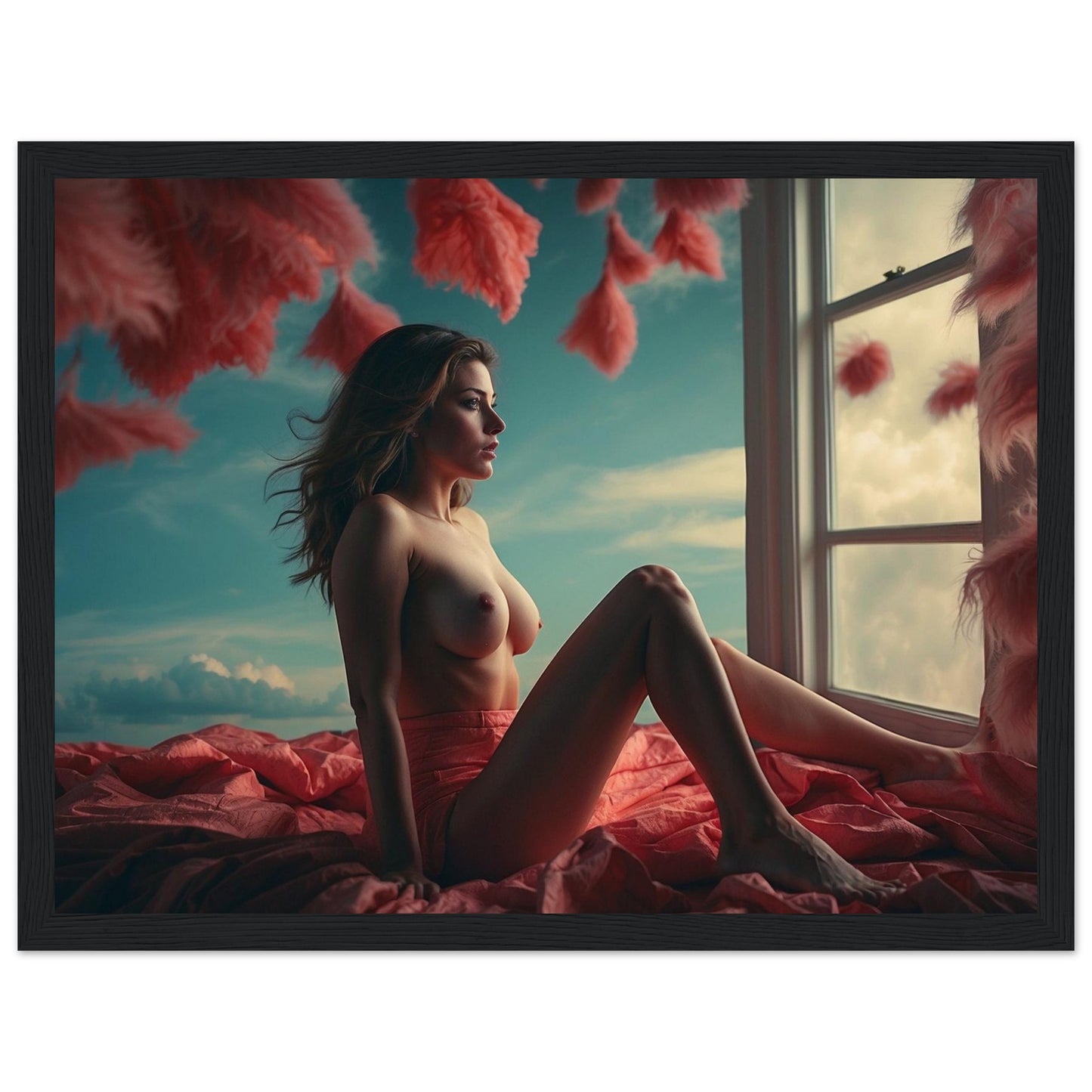 Premium Matte Paper Wooden Framed Poster