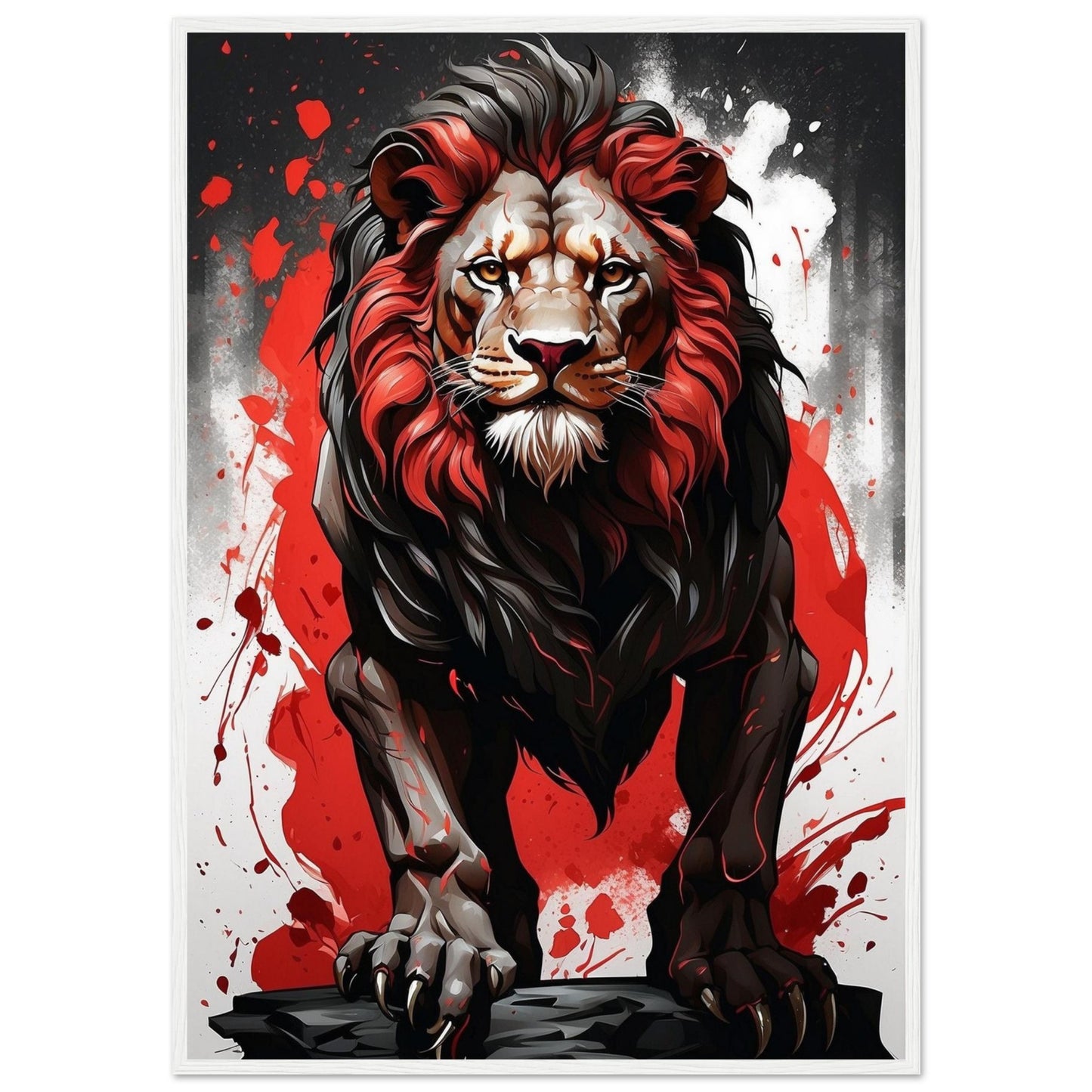 Premium Matte Paper Wooden Framed Poster