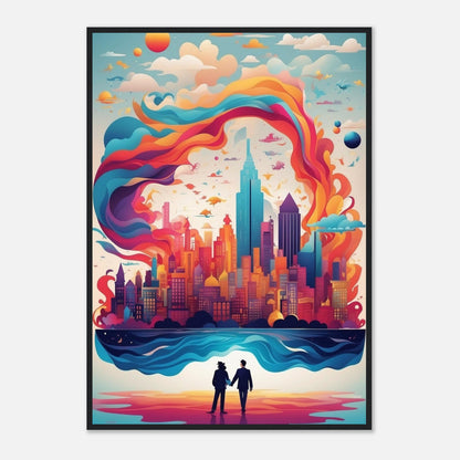 Premium Matte Paper Wooden Framed Poster