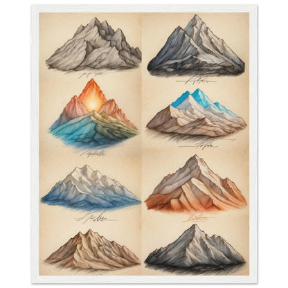 Premium Matte Paper Wooden Framed Poster
