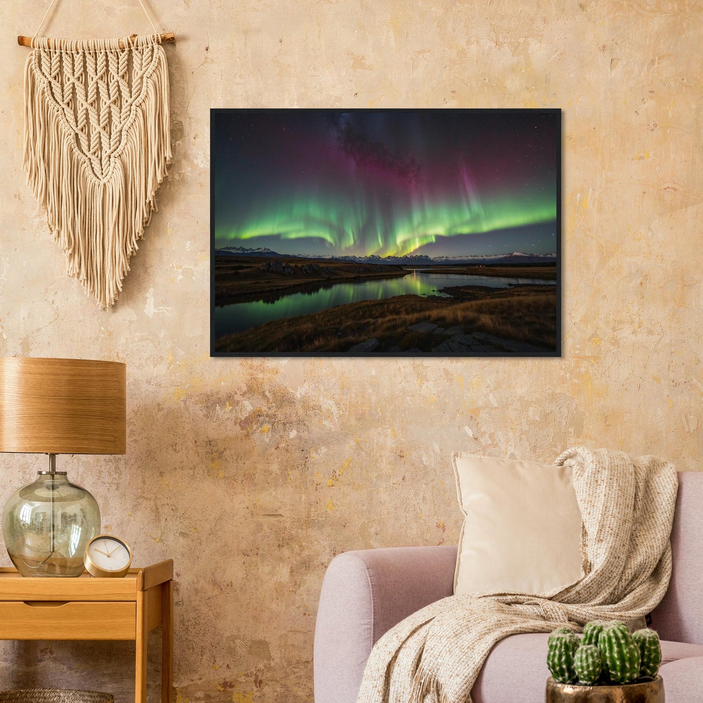 Premium Matte Paper Wooden Framed Poster